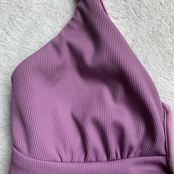 La Vie En Rose V-Neck Ribbed Bikini Set - Picture 8 of 15